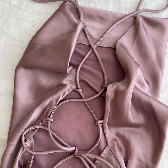 SOFIA THE LABEL - SORRENTO DRESS PINK/PURPLE - Picture 3 of 6